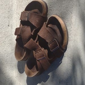 Birkenstock leather sandals